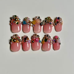 "Posh Besties" Nails