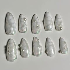 "Pearl Princess" Nails